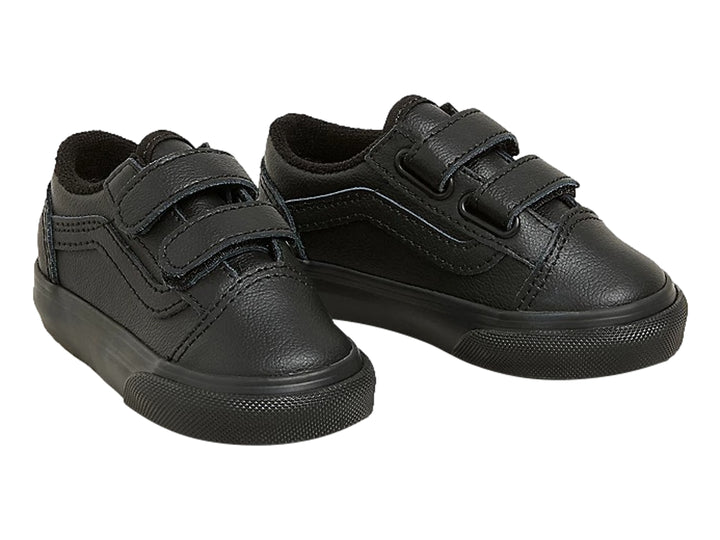 Tenis Vans Old Skool V Negros para Niño