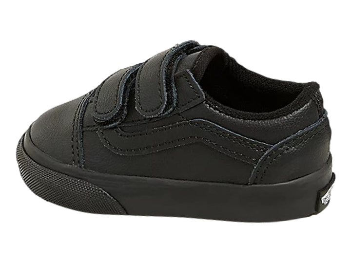 Tenis Vans Old Skool V Negros para Niño