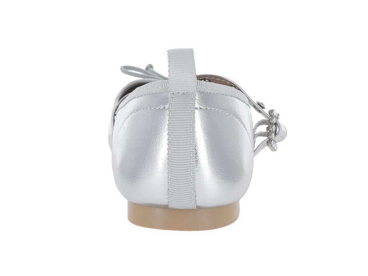 Zapatos Ballerinas Luna Rosa Color Plata para Mujer