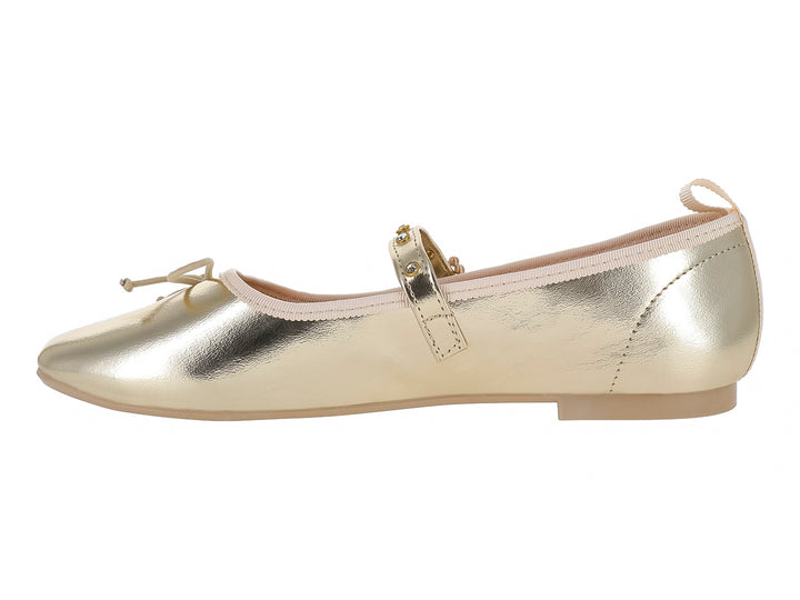 Zapatos Planos Luna Rosa Color Dorado para Mujer