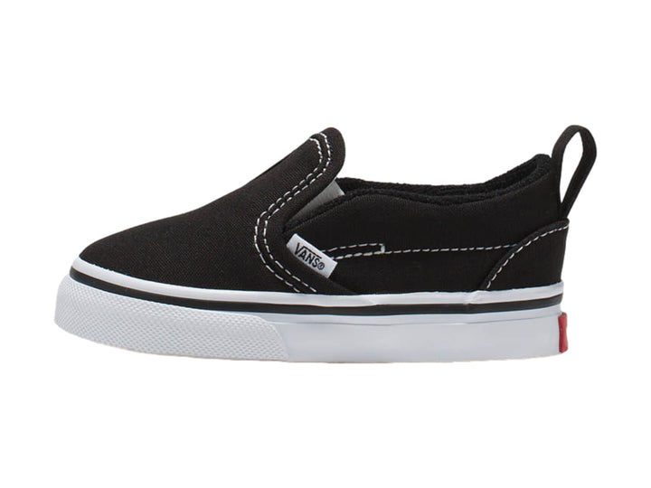 Tenis Vans Slip-On Negros y Blancos para Nino