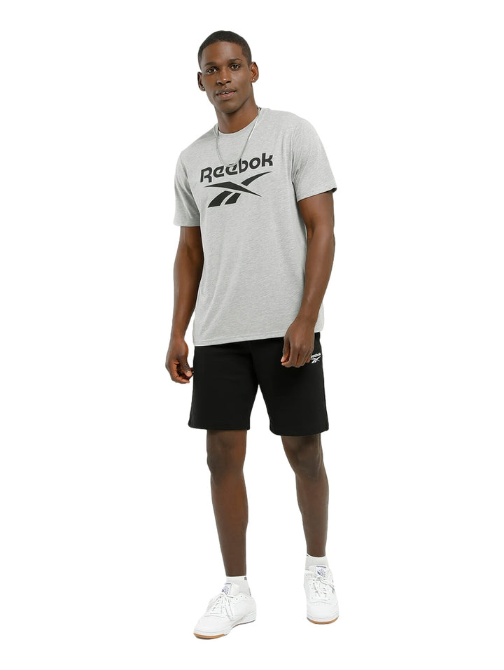 Playera Reebok Identity Big Logo Gris para Hombre