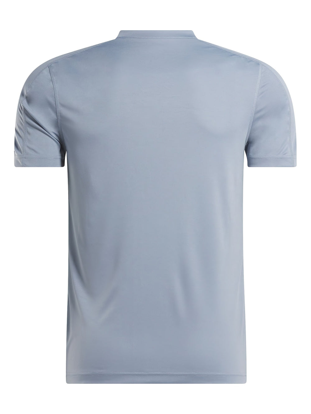 Camiseta deportiva Reebok de manga corta en color azul claro con logotipo en el pecho.