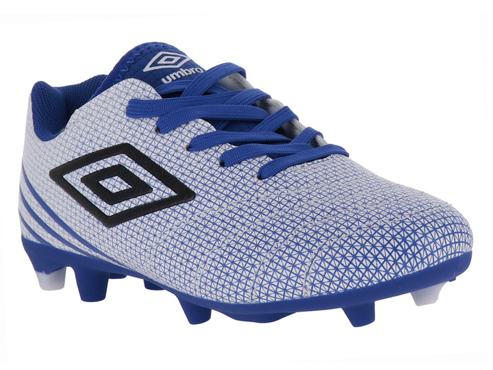 Tenis de Fútbol Umbro Blanco y Azul para Niño