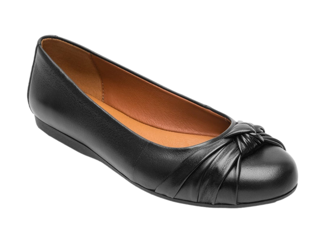 Zapatos Planos Flexi Negros para Mujer