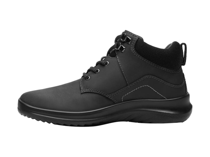 Botines Flexi de Cuero Negro para Mujer