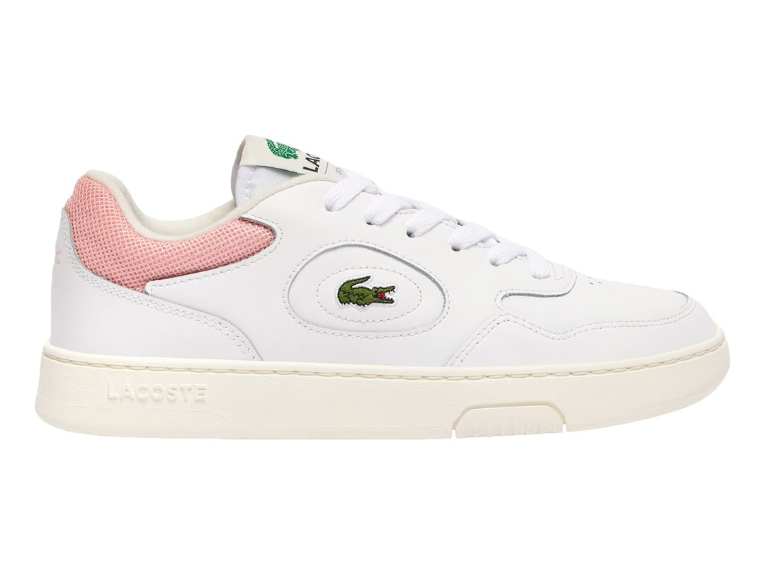 Tenis Lacoste Lineset 124 Blancos con Rosa para Mujer