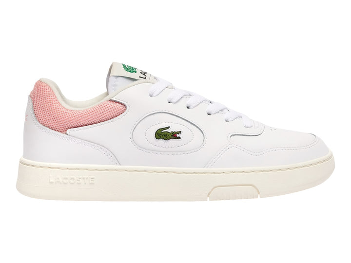 Tenis Lacoste Lineset 124 Blancos con Rosa para Mujer