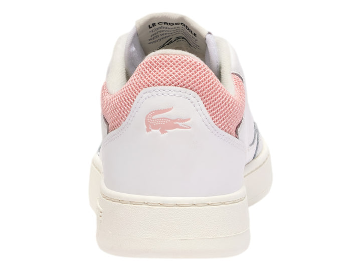 Tenis Lacoste Lineset 124 Blancos con Rosa para Mujer