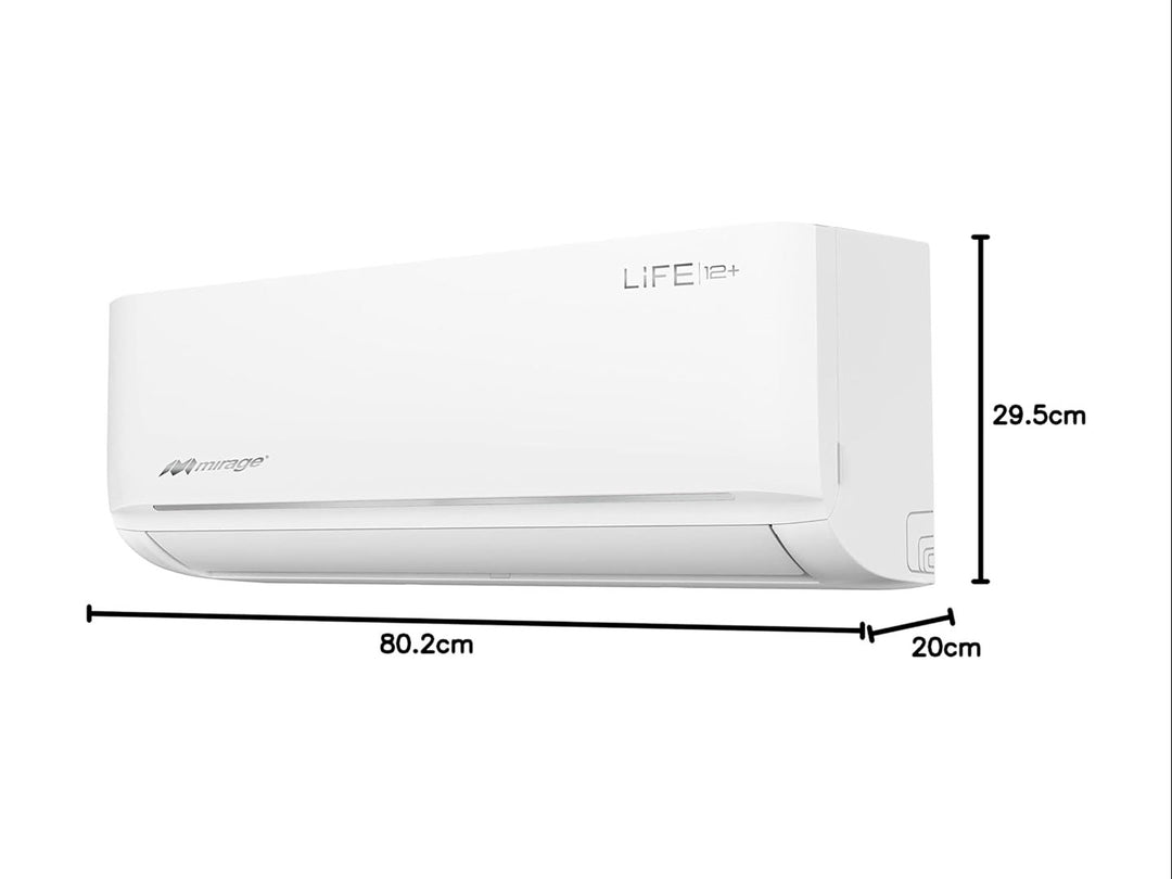 Minisplit Mirage Solo Frío 1 Tonelada Blanco