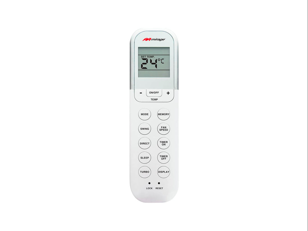 Minisplit Mirage Solo Frío 1 Tonelada Blanco