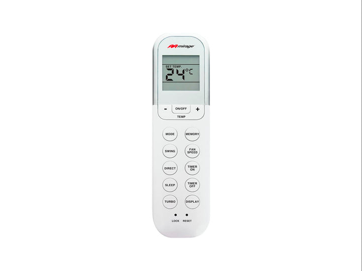 Minisplit Mirage Solo Frío 1 Tonelada Blanco
