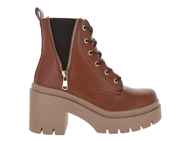 Botas Luna Rosa Color Tan para Mujer