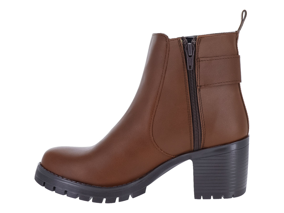 Botines Luna Rosa Arabia Café para Mujer