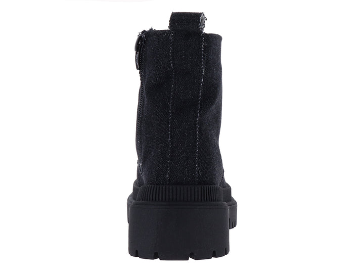 Botas Miroslava de Mezclilla Negro para Niña