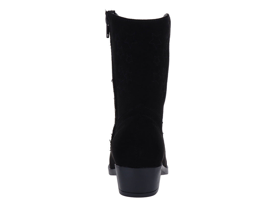 Botas Vaqueras Miroslava Negro para Niña