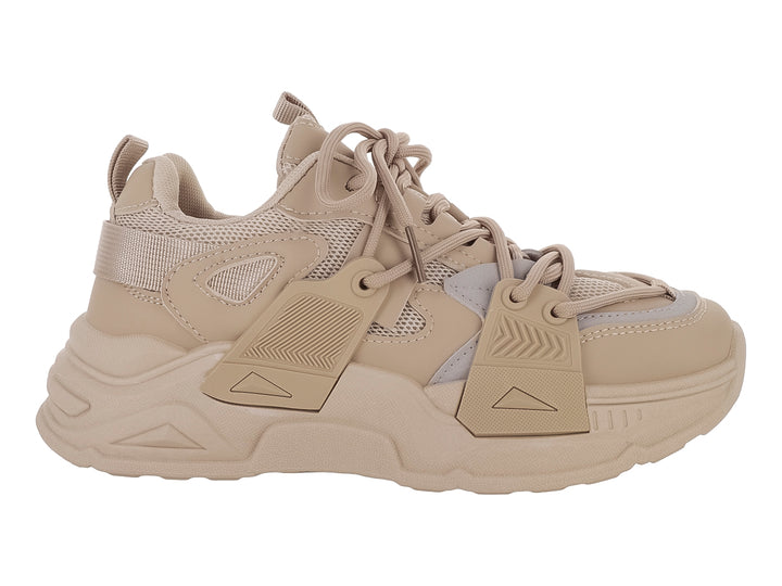 Tenis ATOK Beige para Mujer