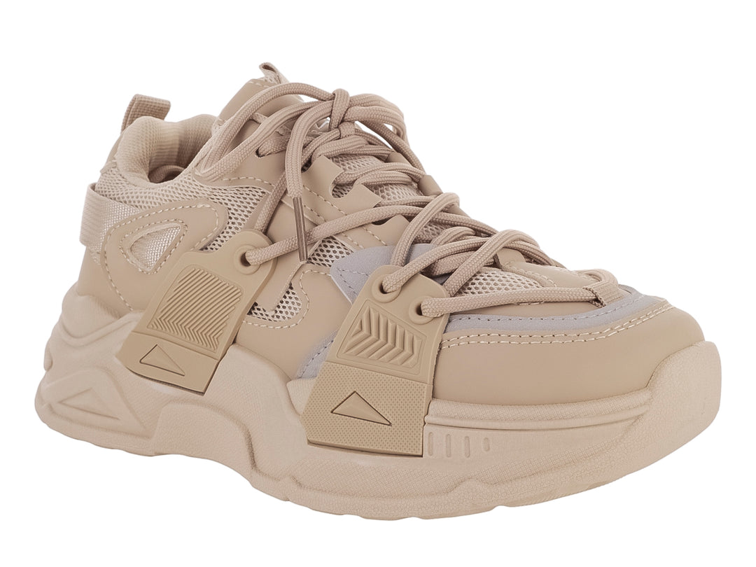Tenis ATOK Beige para Mujer