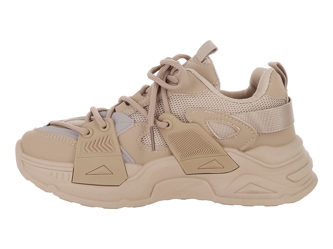 Tenis ATOK Beige para Mujer