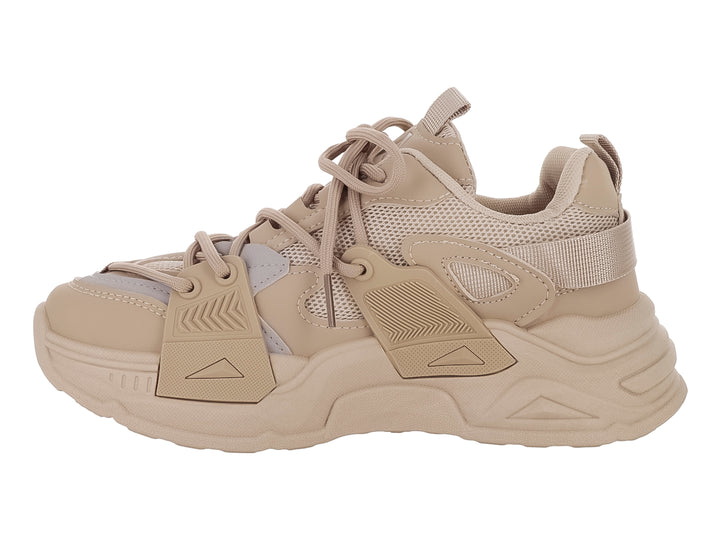 Tenis ATOK Beige para Mujer
