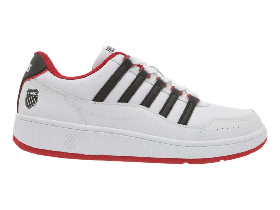 Tenis K-Swiss Gravity Blanco, Negro y Rojo para Hombre