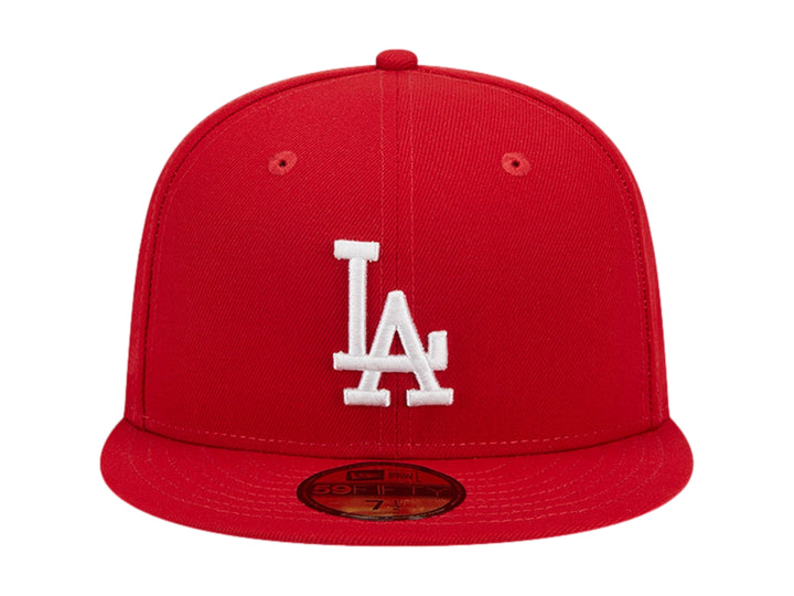 Gorra New Era Los Angeles Dodgers Rojo y Blanco para Hombre