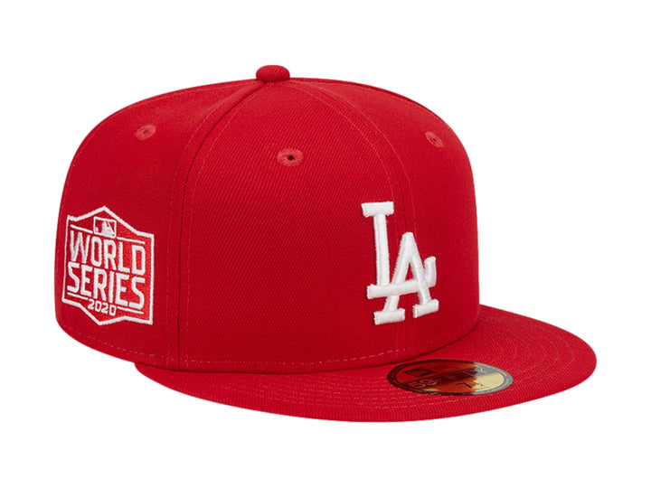 Gorra New Era Los Angeles Dodgers Rojo y Blanco para Hombre