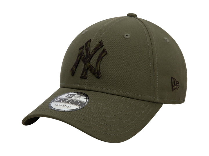 Gorra de béisbol New Era color verde con logo de los New York Yankees