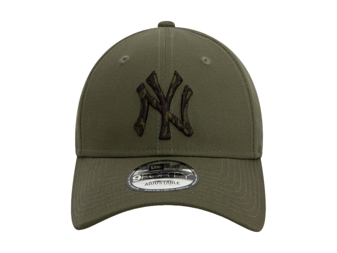Gorra de béisbol New Era color verde con logo de los New York Yankees