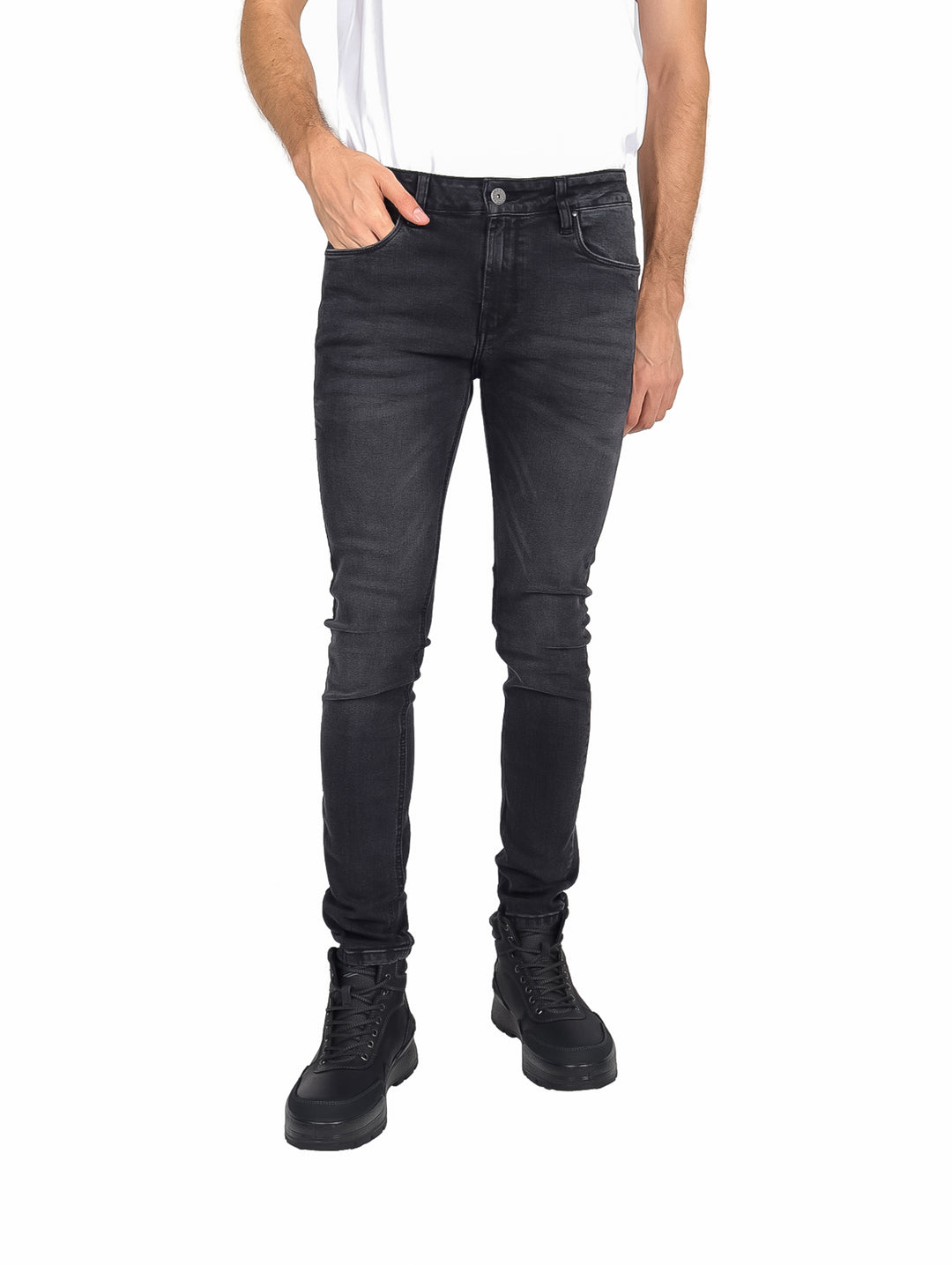 Pantalón de Mezclilla Negro Furor para Hombre
