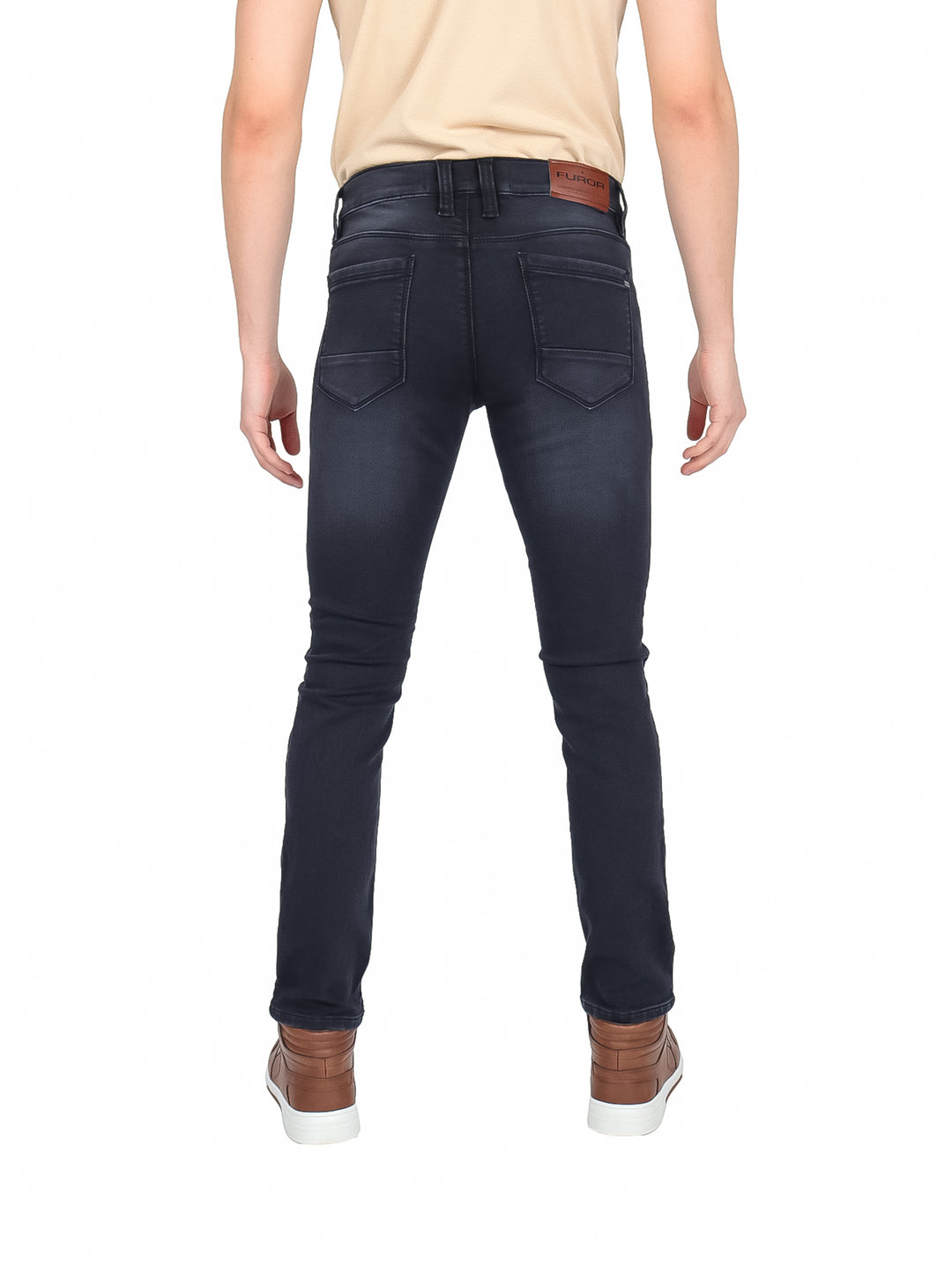 Pantalón de Mezclilla Negro Furor para Hombre