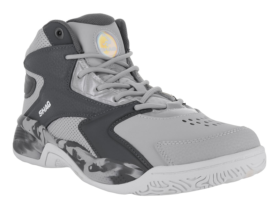 Tenis de Baloncesto SHAQ Big Shot Gris Plata para Hombre