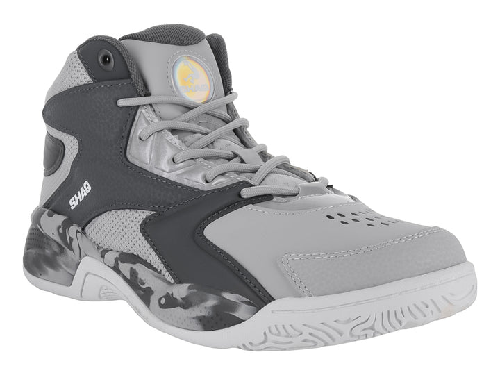 Tenis de Baloncesto SHAQ Big Shot Gris Plata para Hombre
