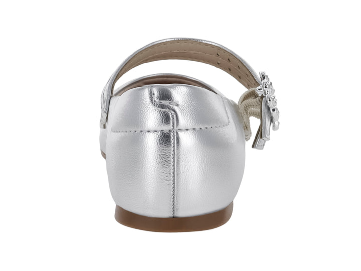 Zapatos Flats Molekinha Plata para Niña
