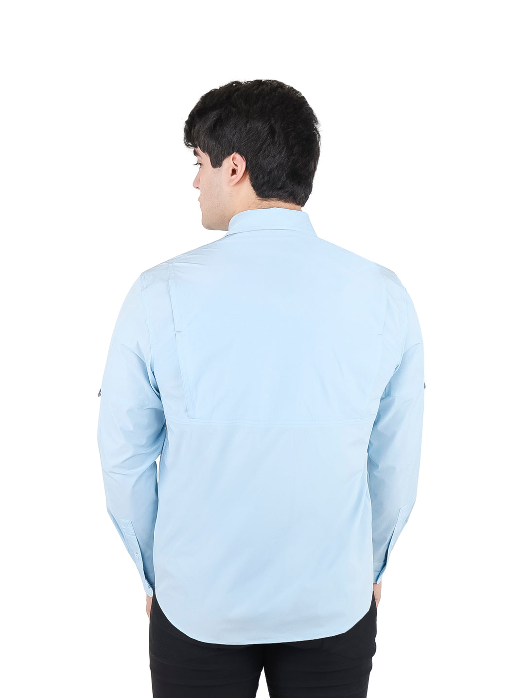 Camisa Manga Larga UNGA Blue Jet Stream para Hombre