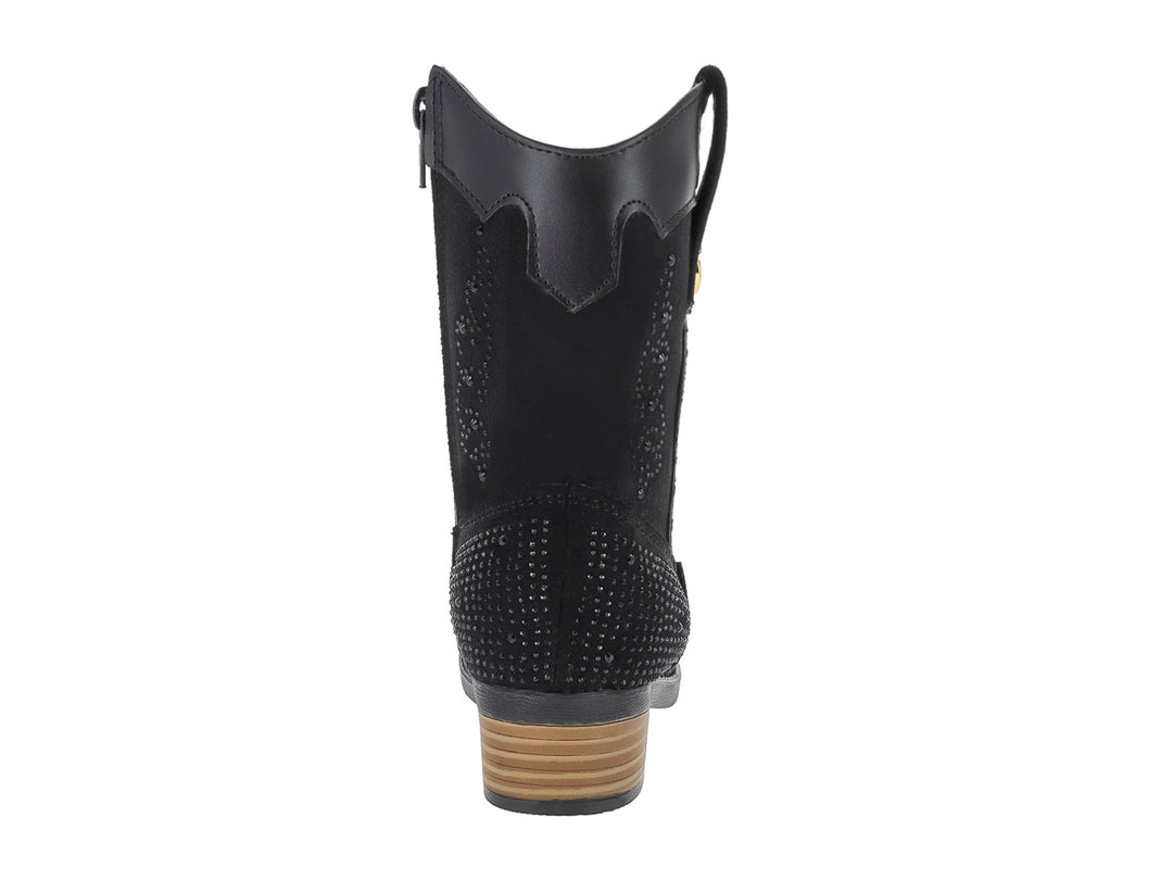 Botas Vaqueras Miroslava Negro para Niña