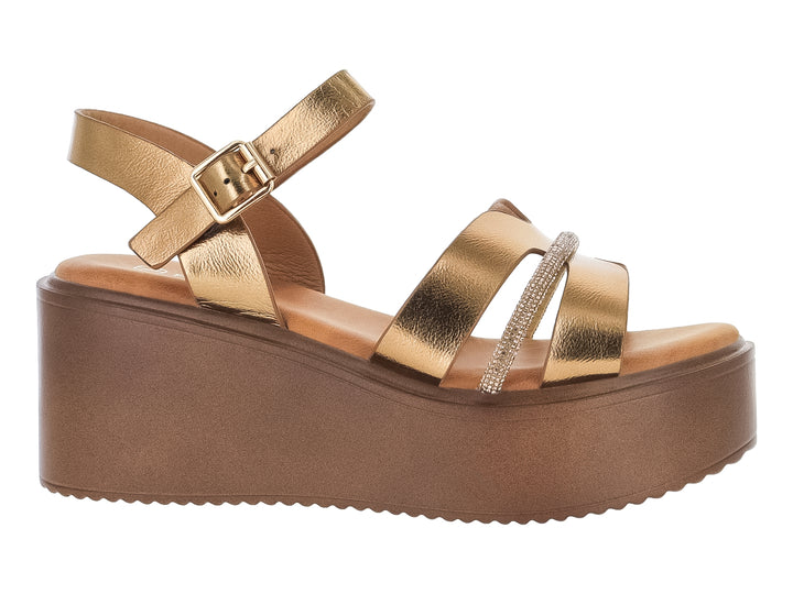 Sandalias ROZE Color Bronze para Mujer