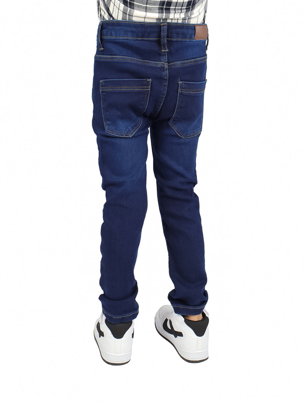 Pantalón de mezclilla azul oscuro para niño
