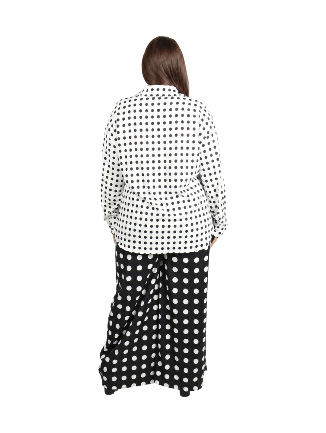 Conjunto XIXI de Pantalón y Camisera Negro/Blanco para Mujer