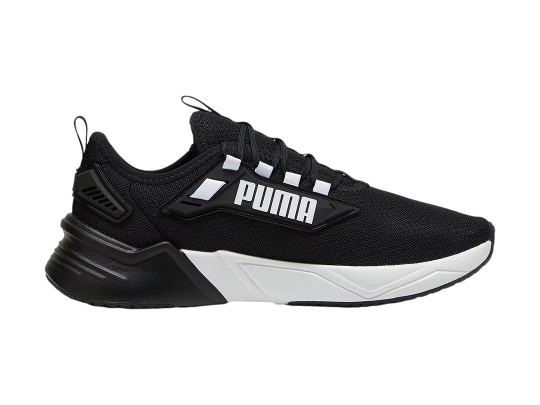 Tenis PUMA Retaliate 3 Negro con Blanco