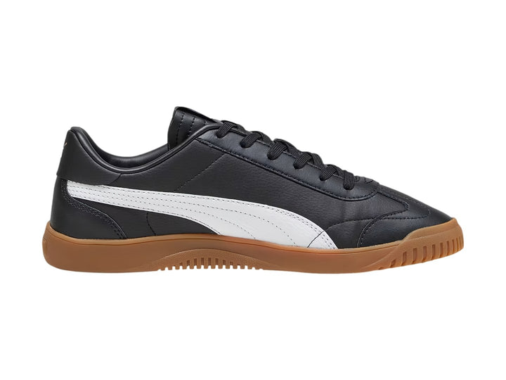 Tenis PUMA Club 5v5 Negro con Dorado y Blanco