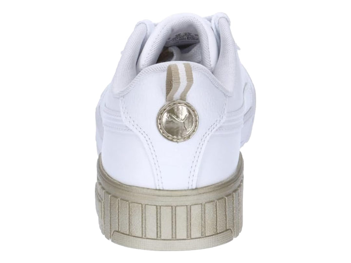 Tenis PUMA Carina 2.0 Metallic Dream Blancos y Dorados