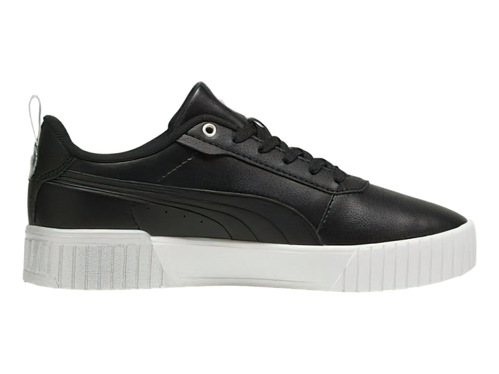 Tenis PUMA Carina 2.0 Metallic Dream Color Azul Marino y Plata