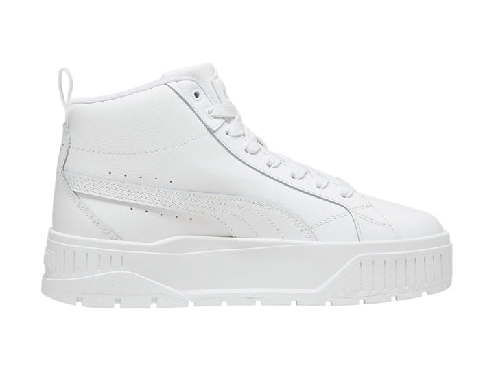 Tenis PUMA Carmen II Mid Blancos y Plata para Mujer