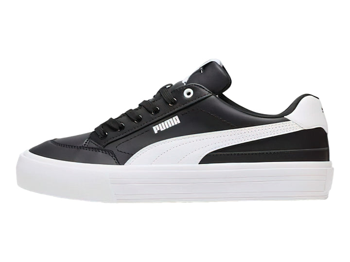 Tenis PUMA Court Classic Vulc Negro y Blanco para Hombre