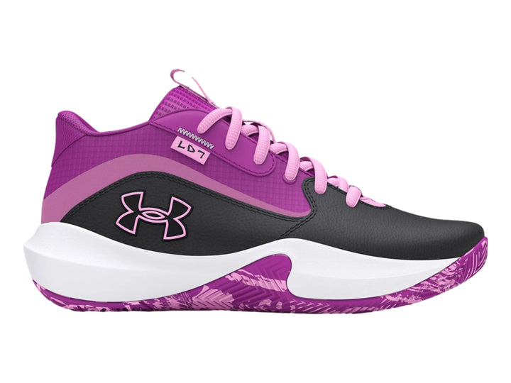 Tenis Under Armour Lockdown 7 Gris para Niño