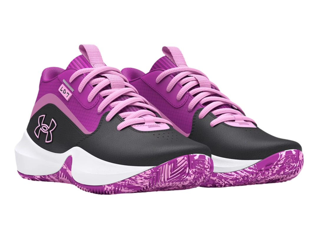 Tenis Under Armour Lockdown 7 Gris para Niño
