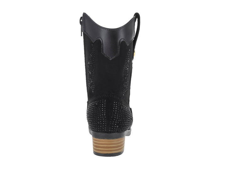 Botas Vaqueras Miroslava Negro para Niña