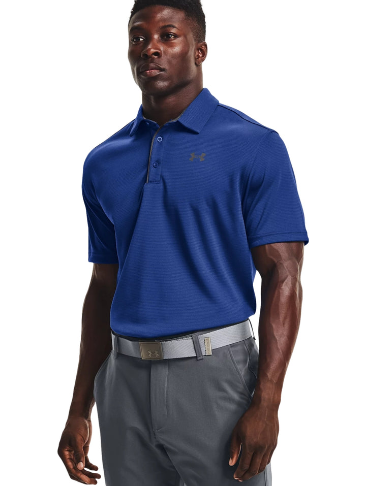 Playera Polo Under Armour Tech Azul para Hombre