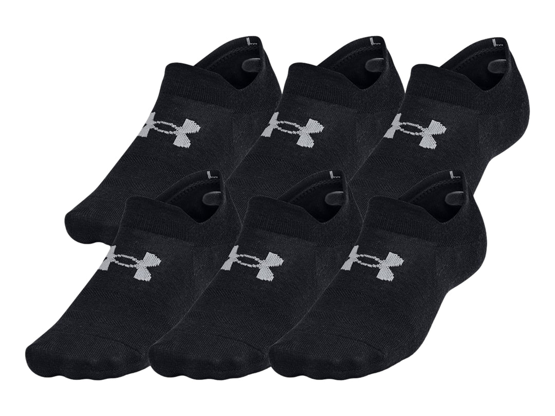 Calcetines Under Armour Essential Pack Negro Pack 6 Unisex